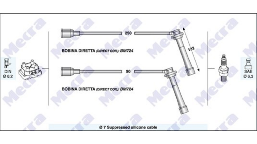 Kit Cavi Candele Suzuki Wagon